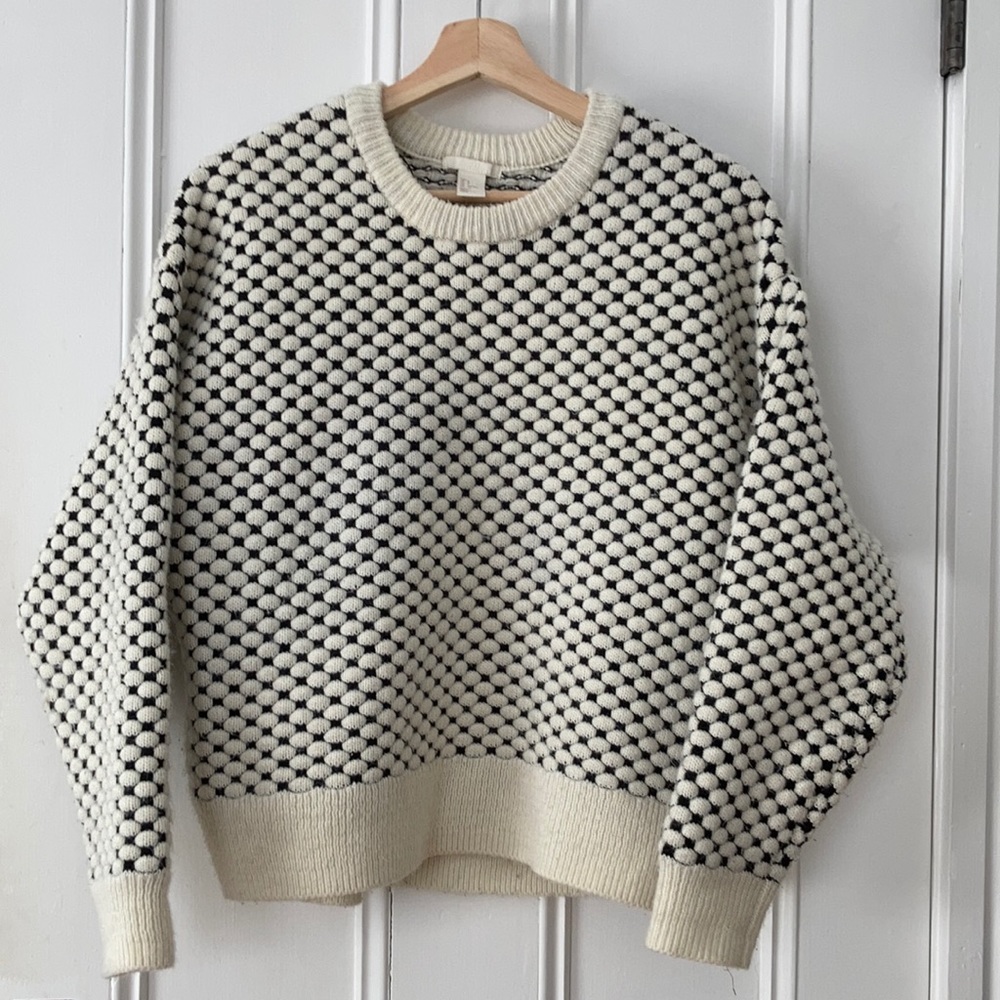 H&M textured sweater